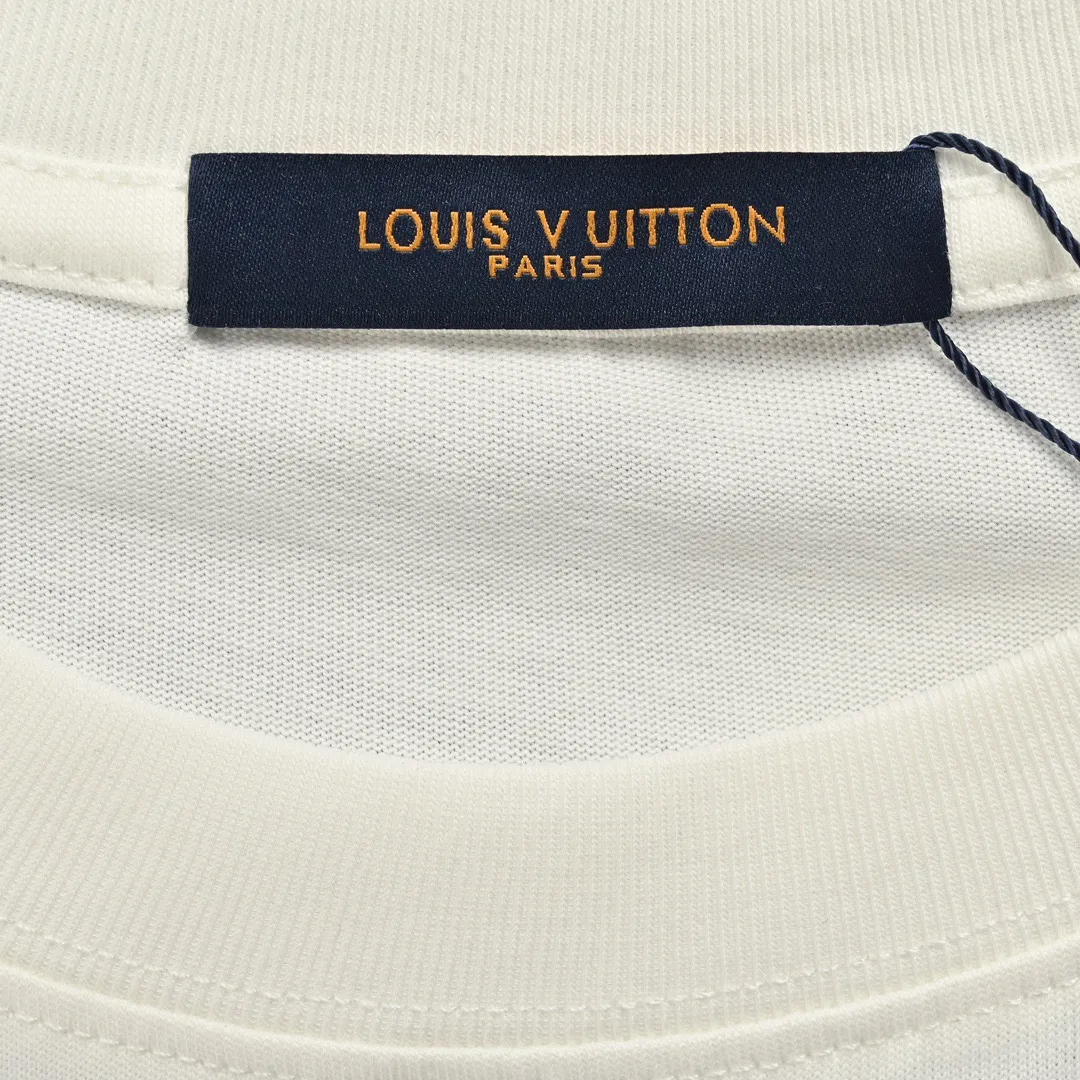 Louis Vuitton/Louis Vuitton 24ss color necklace pendant short sleeves